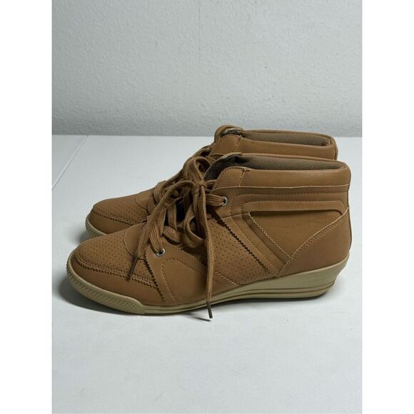 NEW Tan COMFORT VIEW Hiking Boots Ladies Size 10M - Picture 3 of 10